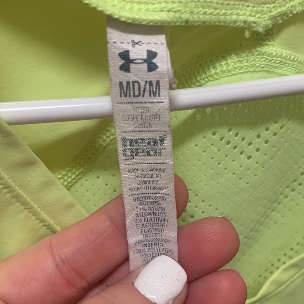 Under Armour Fitted V-Neck Top - Picture 2 of 4